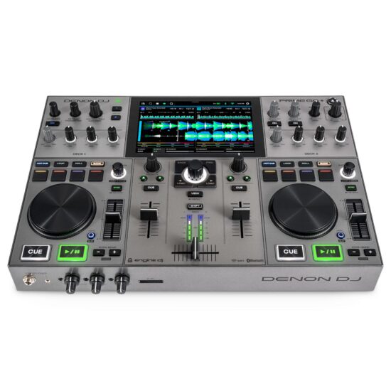Denon DJ akuga standalone DJ-kontroller PRIME GO+ nurga alt