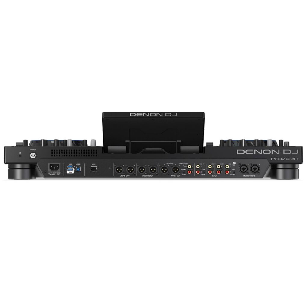 Denon DJ standalone DJ-kontroller PRIME4+ tagant