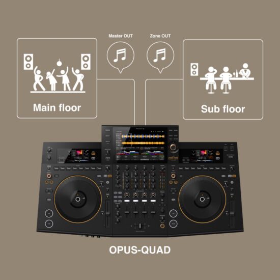 Pioneer DJ standalone DJ-kontroller OPUS-QUAD