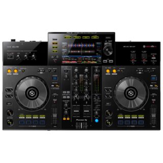 Pioneer DJ standalone DJ-kontroller XDJ-RR pealtvaates helilainekuva