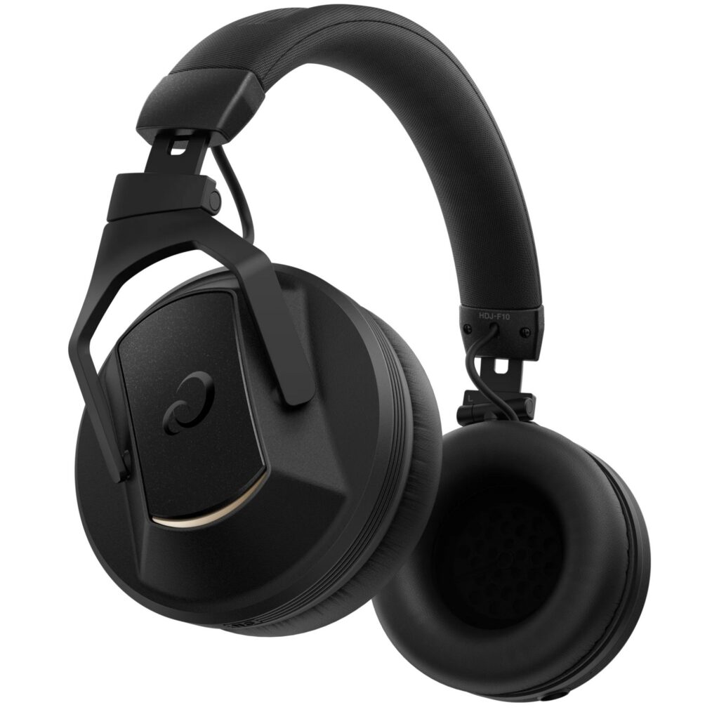 AlphaTheta juhtmevabad DJ-kõrvaklapid HDJ-F10-TX nurgaalt