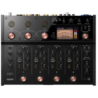 AlphaTheta rotary-DJ-mikserpult Euphonia pealtvaates
