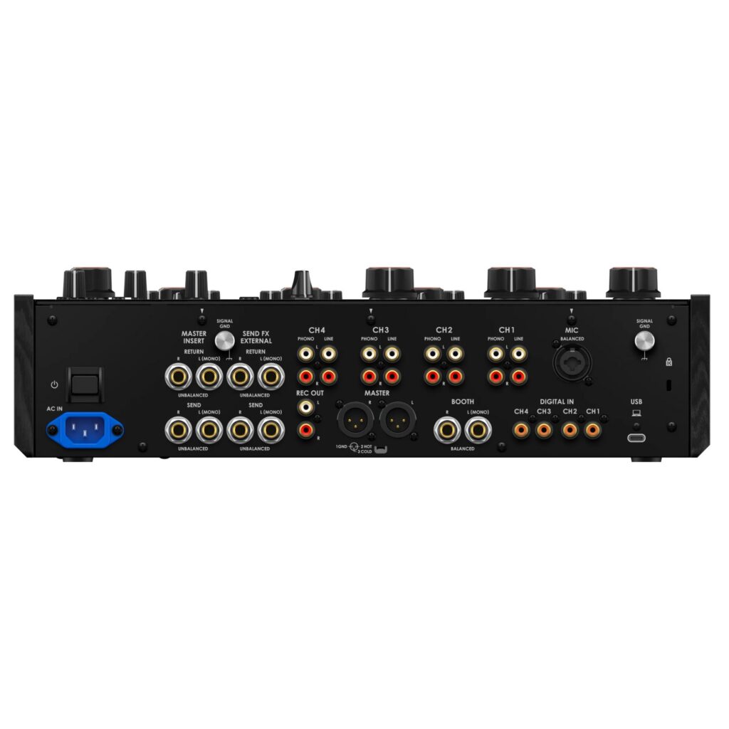 AlphaTheta rotary-DJ-mikserpult Euphonia tagantvaates