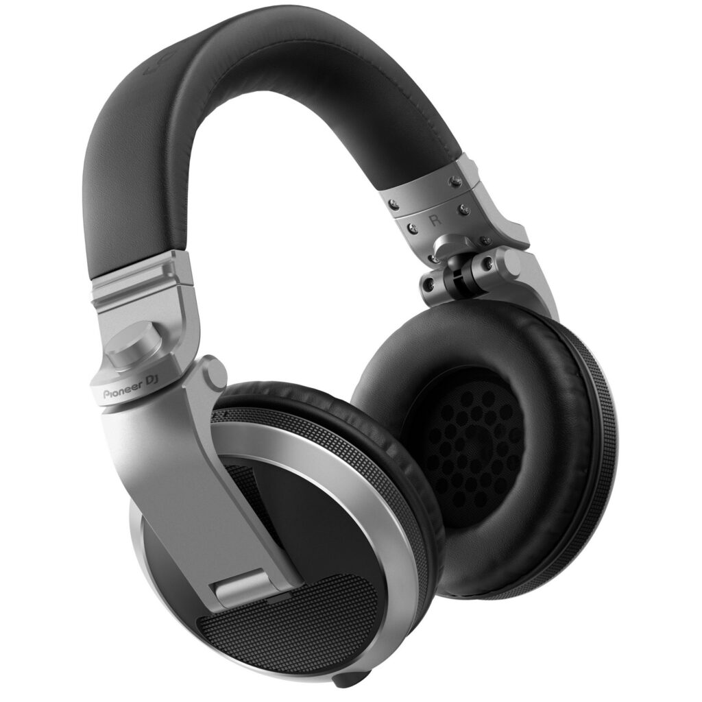 DJ-kõrvaklapid HDJ-X5-S, hõbe, nurgaalt