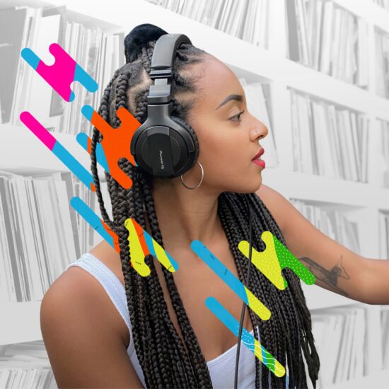 Pioneer DJ DJ-kõrvaklapid HDJ-CUE1 plakat