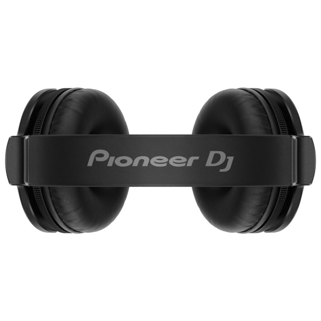 Pioneer DJ DJ-kõrvaklapid HDJ-CUE1BT-K, must, pealtvaade