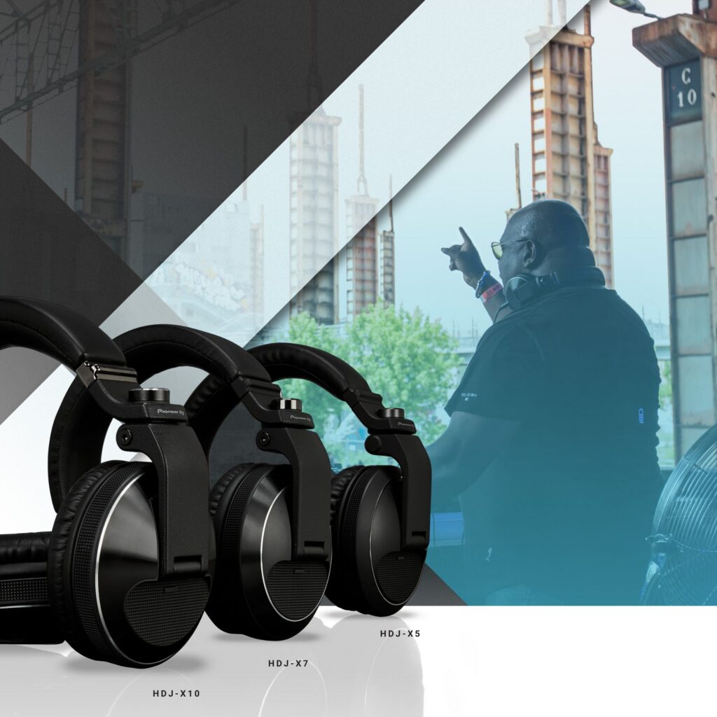 Pioneer DJ DJ-kõrvaklapid HDJ-X10-K x Carl Cox