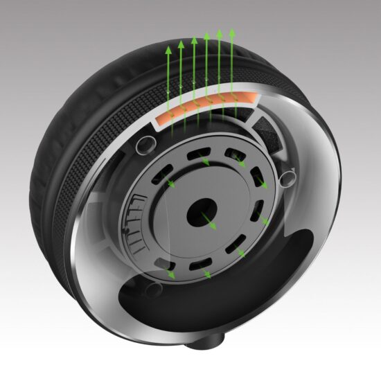 Pioneer DJ DJ-kõrvaklapid HDJ-X10-K, must, bassrefleksi kamber