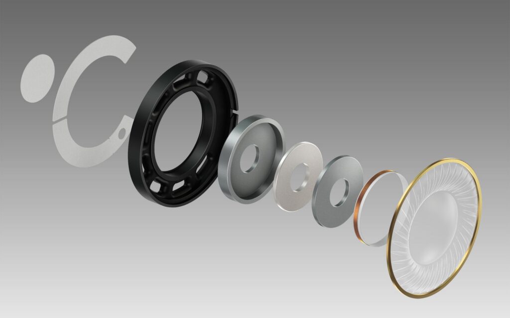 Pioneer DJ DJ-kõrvaklapid HDJ-X7-K kõlarielemendi ehitus