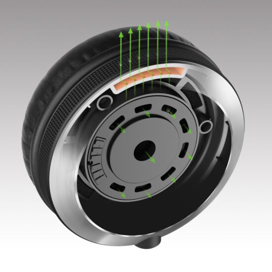 Pioneer DJ DJ-kõrvaklapid HDJ-X7-K, must bassrefkleksi kamber