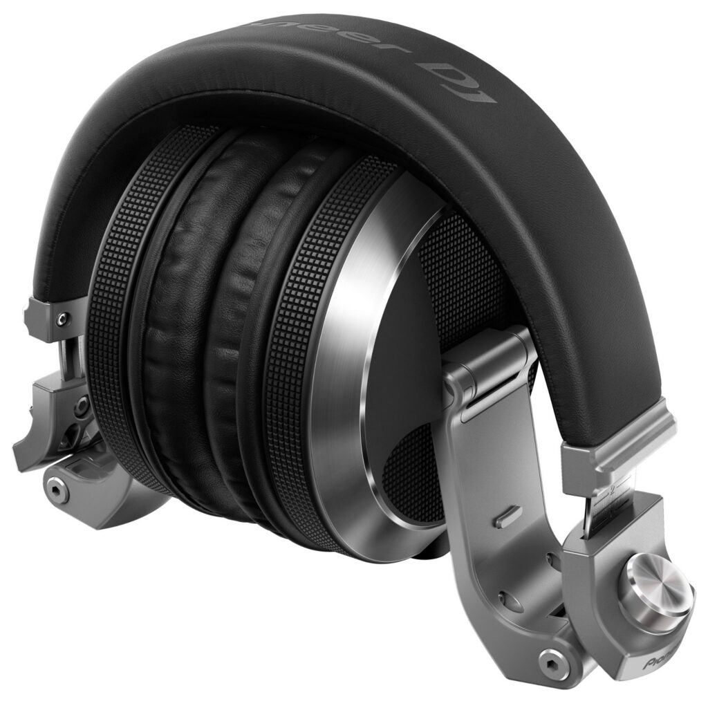 Pioneer DJ DJ-kõrvaklapid HDJ-X7-S, hõbe kokkuklapitud