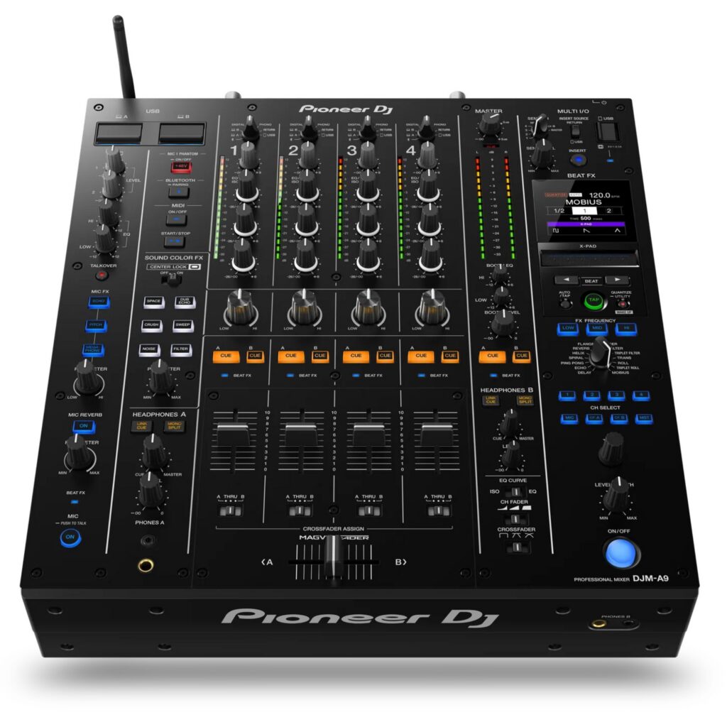 Pioneer DJ DJ-mikserpult DJM-A9 nurgaalt