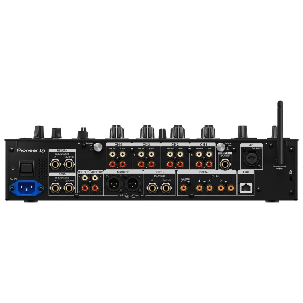 Pioneer DJ DJ-mikserpult DJM-A9 tagantvaates