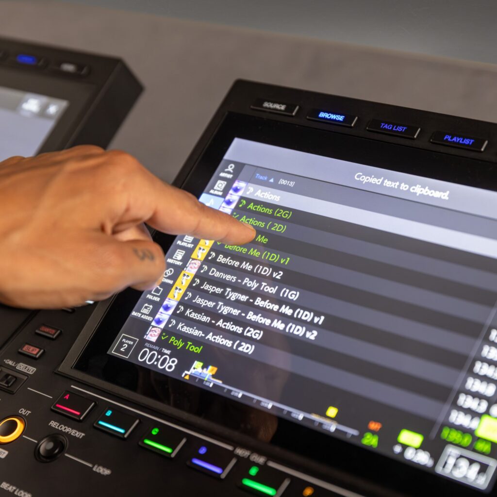 AlphaTheta DJ-meediamängija CDJ-3000X elustiil playlists