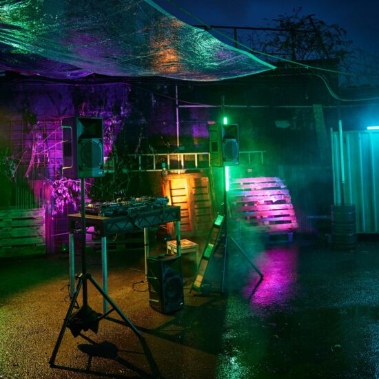 AlphaTheta kaasaskantav juhtmevaba DJ-kõlar WAVE-EIGHT stereo set