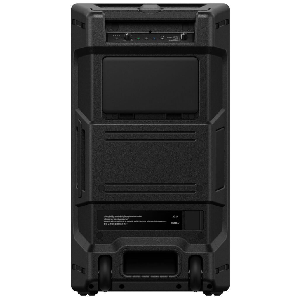 AlphaTheta kaasaskantav juhtmevaba DJ-kõlar WAVE-EIGHT tagant