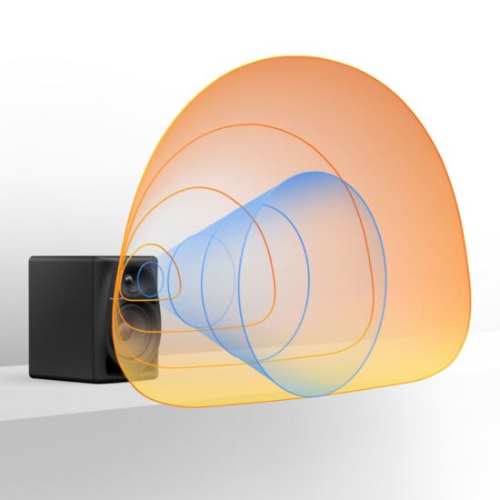 Pioneer DJ DJ-monitorkõlarid DM-50D wave-guide