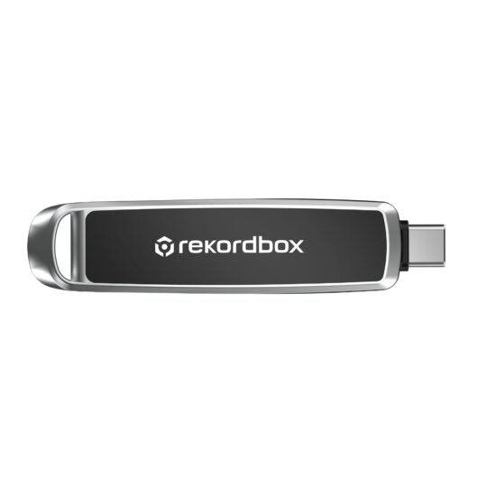 SanDisk DJ-mälupulk Rekordbox 512GB Dual USB-A - USB-C pealtvaade kinni