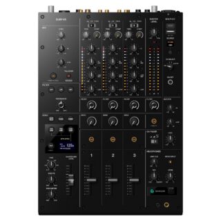 AlphaTheta DJM-V5 DJ-mikserpult pealt