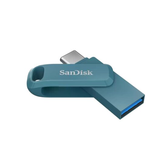 SanDisk mälupulk Ultra Dual Drive Go 128GB USB-A - USB-C Navagio Bay swivel